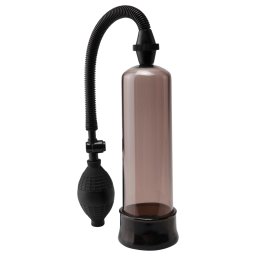 Pipedream - Pompa de penis Pump Worx pentru începători, neagră (19 cm)