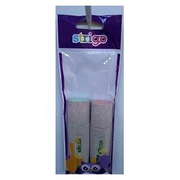 Set 2 evidentiatoare Strigo pastel