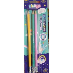 Blister Creioane Strigo HB PASTEL