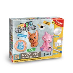 Set creativ Strigo "CIMENT MAGIC", ANIMALE DRAGUTE