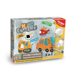 Set creativ Strigo "CIMENT MAGIC" MASINI SPECIALE