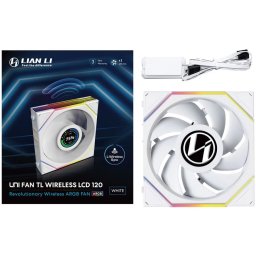 LIAN LI UNI FAN TL LCD Wireless 120mm alb