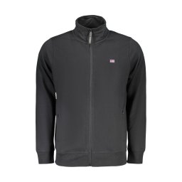 Norway Bluza subtire barbati, fara gluga cu fermoar, Negru (SELECTATI MARIMEA: 3XL)