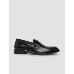 s.Oliver BLACK LABEL Mocasini barbati, din piele naturala, Negru (SELECTATI MARIMEA: 41)