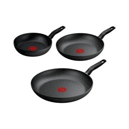 Tefal - Set tigăi 3 piese DARK ESSENTIAL