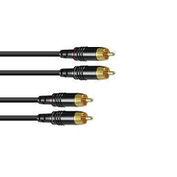 Sommer Cable Onyx 2x2 RCA cable 2x0,25mm² 0,5m