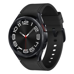 Smartwatch Samsung Watch 6 Classic SM-R955 4G LTE, ecran AMOLED 1.31", 2GB RAM, 16GB Flash, Bluetooth 5.3, Carcasa Otel, 43mm, Waterproof 5ATM, Negru