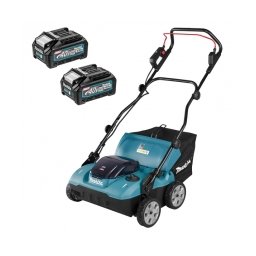 Makita - UV001GM201 XGT - Scarificator cu 2 acumulatori, Li-Ion, 40 V, 4 Ah, 380 mm