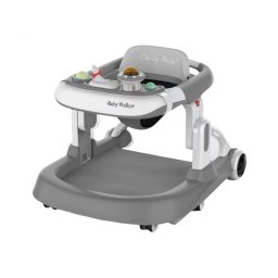 Premergator si Antemergator reglabil pe inaltime, cu roti de silicon, 932, gri