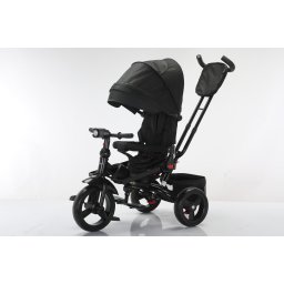 Tricicleta cu scaun reversibil si pozitie de somn, SL02 - Negru