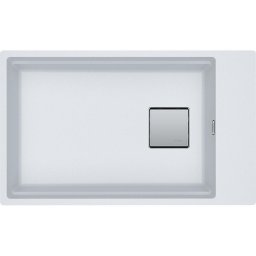 Chiuveta KNG 110-62, Fragranite, 62 x 42 cm, Bianco