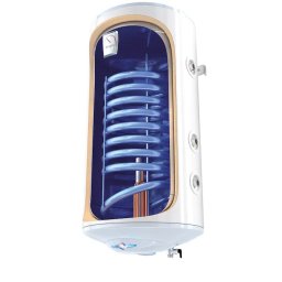 Boiler termoelectric cu serpentina BiLight GCV9S 1004420 B11 TSRCP, 2000W, 100 l, serpentina pe partea dreapta, 8 bar, protectie anti-inghet, 18mm, Alb