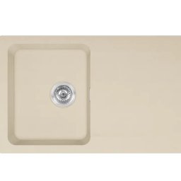 Pachet chiuveta tectonite Franke OID 611 + Baterie Novara, 78x50 cm, cuva 35x43x18 cm, cu ventil de 3 1/2”, cleme de fixare, sistem inchidere ventil, Avena