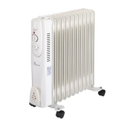 Calorifer NY-25W1 Radiator cu ulei 2500W 11 elemente Alb