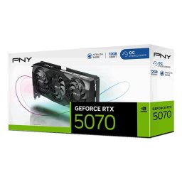 Placa video VCG507012TFXPB1-O, nVidia GeForce RTX 5070 Triple Fan OC 12GB, GDDR7, 192 biti