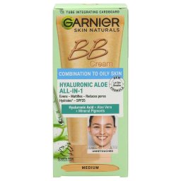 Garnier Bb Cream 50 ml Hyaluronic Aloe Medium Ten Mixt Gras