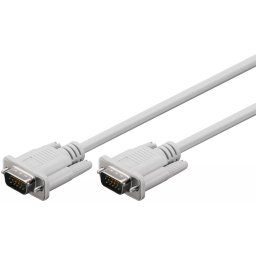 Cablu monitor VGA 15p HD tata -15p HD tata 2m dublu ecranat Goobay