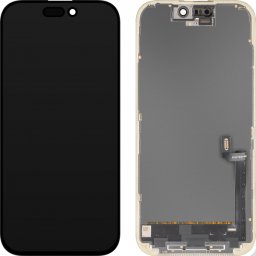 Display cu Touchscreen MP compatibil cu Apple iPhone 17, cu Rama, Versiune OLED FHD IC Movable, Negru