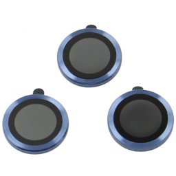 Folie de protectie Camera Spate OEM pentru Apple iPhone 17 Pro, Sticla Securizata, Bleumarin