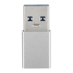 Adaptor Date si Incarcare USB-C - USB-A Blue Star, Alb