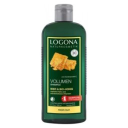 Sampon Bio Logona, pentru Par fara Volum, cu Bere si Miere, 250 ml