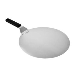 Paleta pentru pizza din otel inoxidabil, 30,5 cm, maner cauciuc