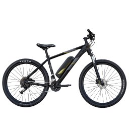 Bicicleta electrica MTB Prophete 27.5 inch, marimea M, negru, autonomie 60 km