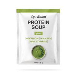GymBeam Supă proteică - mazăre 55 g