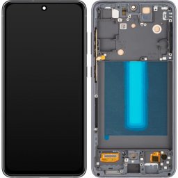 Piese si componente Display cu Touchscreen MP compatibil cu Samsung Galaxy S21 FE 5G G990, cu Rama, Versiune OLED, Negru