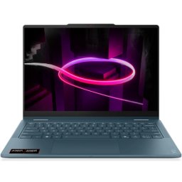 Laptop 2-in-1 Lenovo Yoga 7 83TD003DRM, AMD Ryzen AI 7 445, 14 inch Touch, RAM 32GB, SSD 1TB, AMD Radeon 840M Graphics, Windows 11 Pro, Tidal Teal