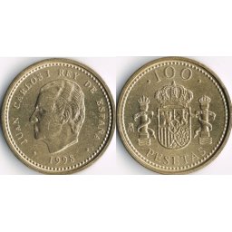 Spania 1998 - 100 pesetas, circulata