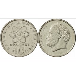 Grecia 1984 - 10 drachma, circulata