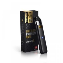 Eighty8 LIVE RESIN Vaporizator CBD 65% cu terpene USA Lemon Cherry Gelato 1ml