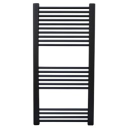 Elegant - calorifer baie negru 600x600