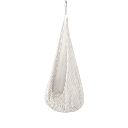 Leagan tip cocon pentru copii meowbaby churros cotton candy white , locul preferat pentru joaca si relaxare