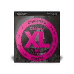 Daddario 45-100 Regular Light Medium Scale XL Chromes