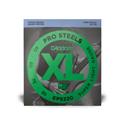 Daddario 40-95 Super Light Long Scale XL ProSteels
