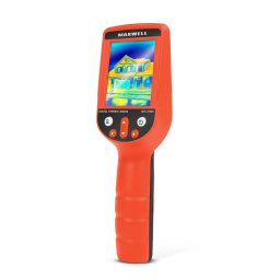 Camera Termica Profesionala Maxwell-Digital GLB_25990 Ecran Tactil 2.8Inch Baterie 2500mAh microSD Rosu/Negru