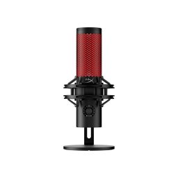 Microfon HyperX QuadCast 2, USB-C, pentru gaming, streaming si podcasting, control on-board, iluminare LED, stand antișoc demontabil, PC/Mac/PS5/PS4, negru