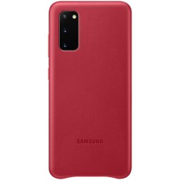 Leather Cover Galaxy S20 red