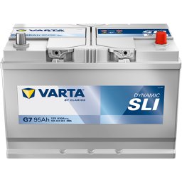 VARTA DYNAMIC SLI 95 Ah Curent descarcare: 830 A Dimensiuni (L*l*i): 306 * 173 * 225 MM Fixare: B01 Tip terminal: 1 !!Valoare acumulator uzat 46,73 RON + TVA!!