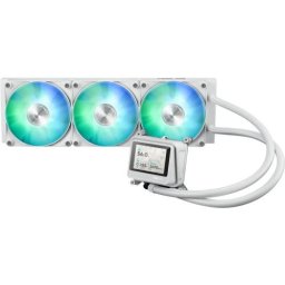 MAX GAMING LC 360 LCD White Editon ARGB LED 3 x 120 mm