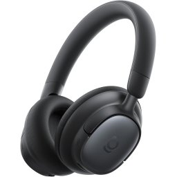 Casti Over-Ear Baseus Bass MH1 Adaptive Active Noise Cancelling, SuperBass 2.0, LDAC Hi-Res, Bluetooth 6.0, Autonomie 80 de ore, Negru