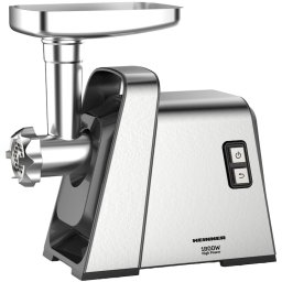 Mașină de tocat carne Heinner MG-Y1800X, 1800W, 3 site de tăiere, 2 kg/min, Inox