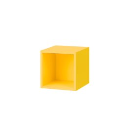 Dulap de perete deschis Boxie 40x40x37 cm, galben