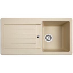 Chiuveta compozit Teka Kea 45B TG 1B 1D Topasbeige