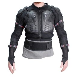Protectie cross enduro, Buzer VIG-20501, marime M, culoare negru