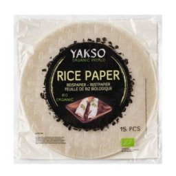 Foi Bio de Orez, 15 Bucati, 150 g, Yakso