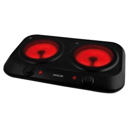 Plita Electrica Sencor SCP2263BK | 2400W, Negru