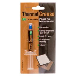 Pasta termoconductoare pe baza de cupru, seringa 1,5 ml pentru CPU/GPU